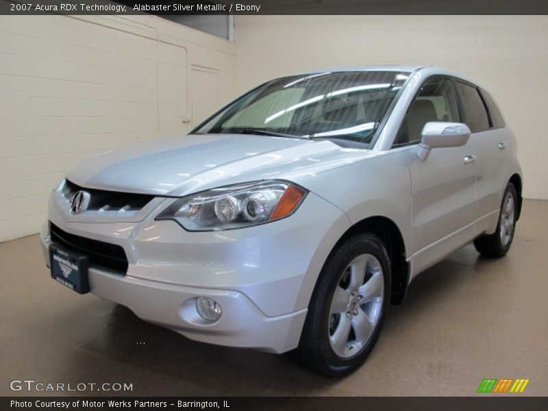 Alabaster Silver Metallic / Ebony 2007 Acura RDX Technology