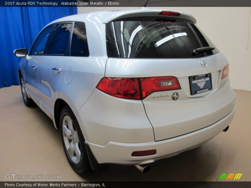 Alabaster Silver Metallic / Ebony 2007 Acura RDX Technology