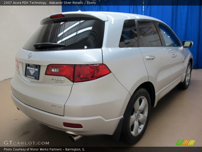 Alabaster Silver Metallic / Ebony 2007 Acura RDX Technology