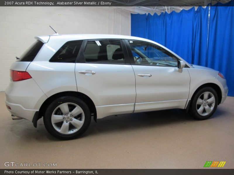 Alabaster Silver Metallic / Ebony 2007 Acura RDX Technology