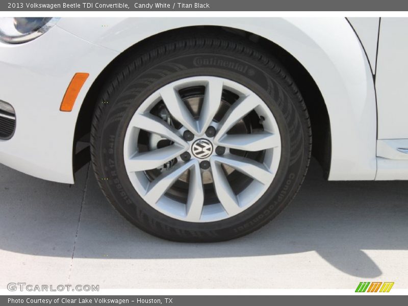 Candy White / Titan Black 2013 Volkswagen Beetle TDI Convertible