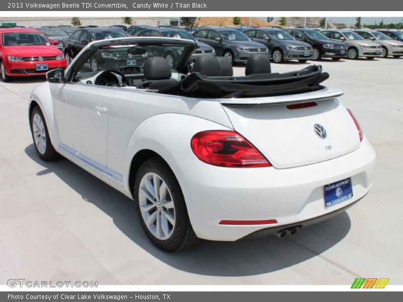 Candy White / Titan Black 2013 Volkswagen Beetle TDI Convertible