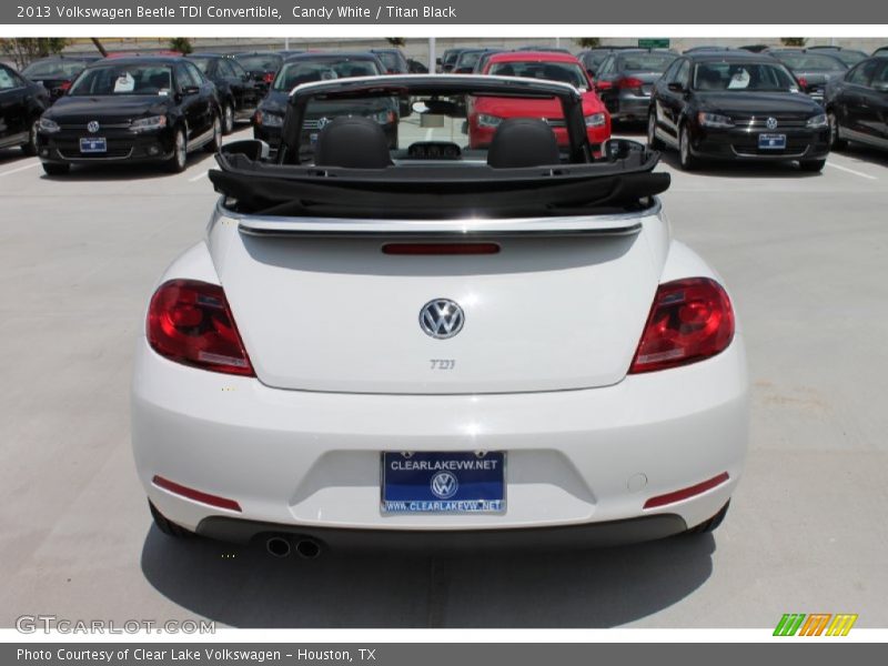 Candy White / Titan Black 2013 Volkswagen Beetle TDI Convertible