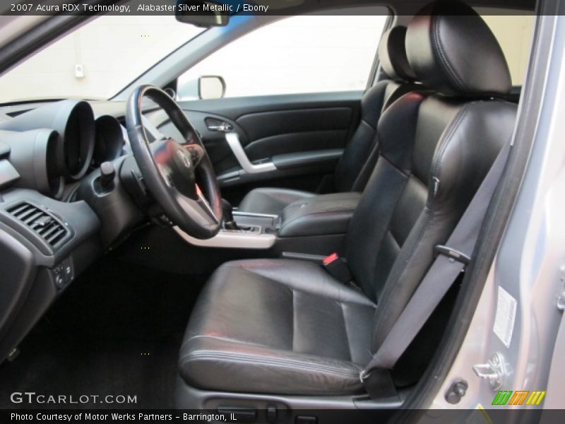 Front Seat of 2007 RDX Technology