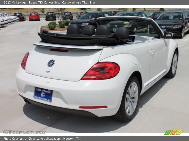 Candy White / Titan Black 2013 Volkswagen Beetle TDI Convertible