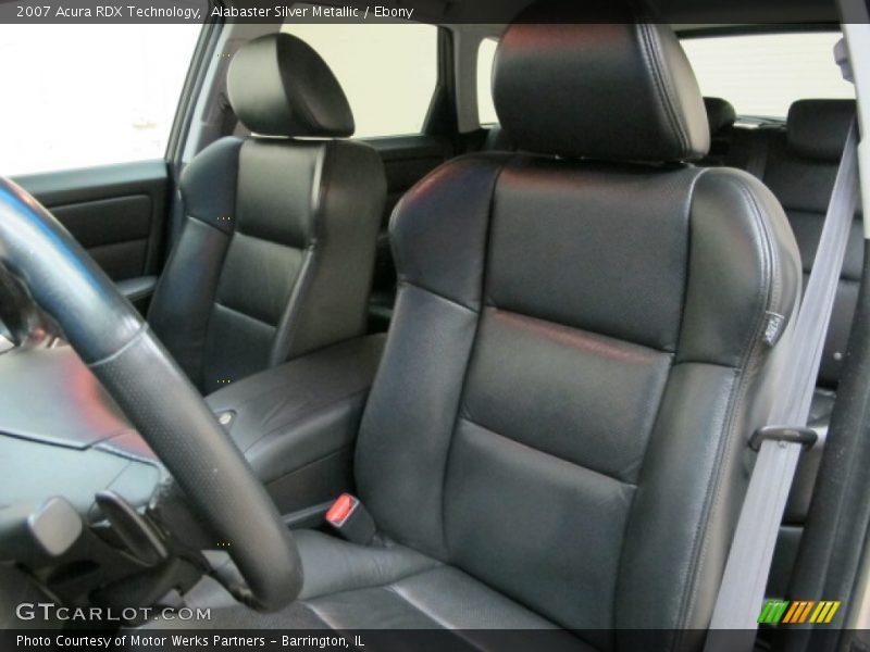 Alabaster Silver Metallic / Ebony 2007 Acura RDX Technology