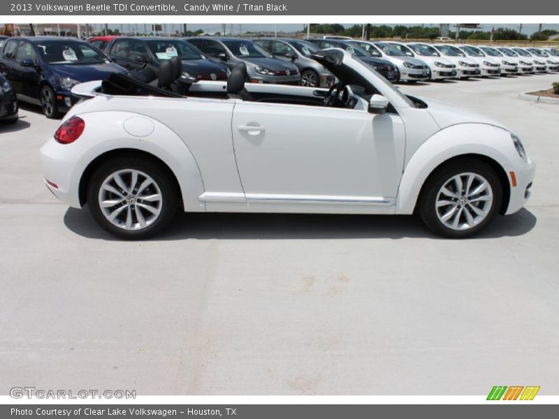 Candy White / Titan Black 2013 Volkswagen Beetle TDI Convertible