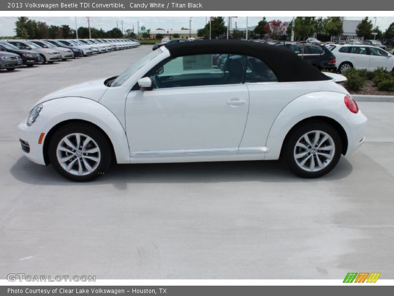 Candy White / Titan Black 2013 Volkswagen Beetle TDI Convertible