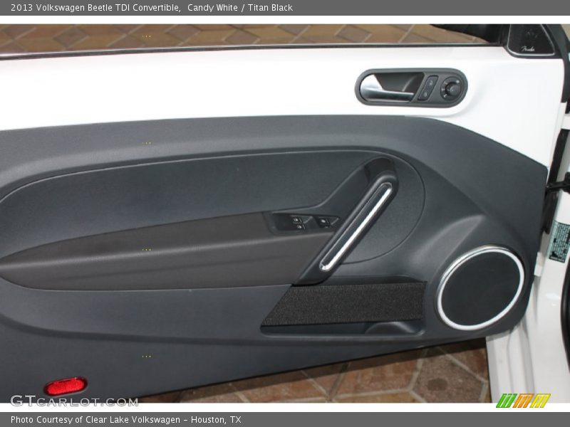 Candy White / Titan Black 2013 Volkswagen Beetle TDI Convertible