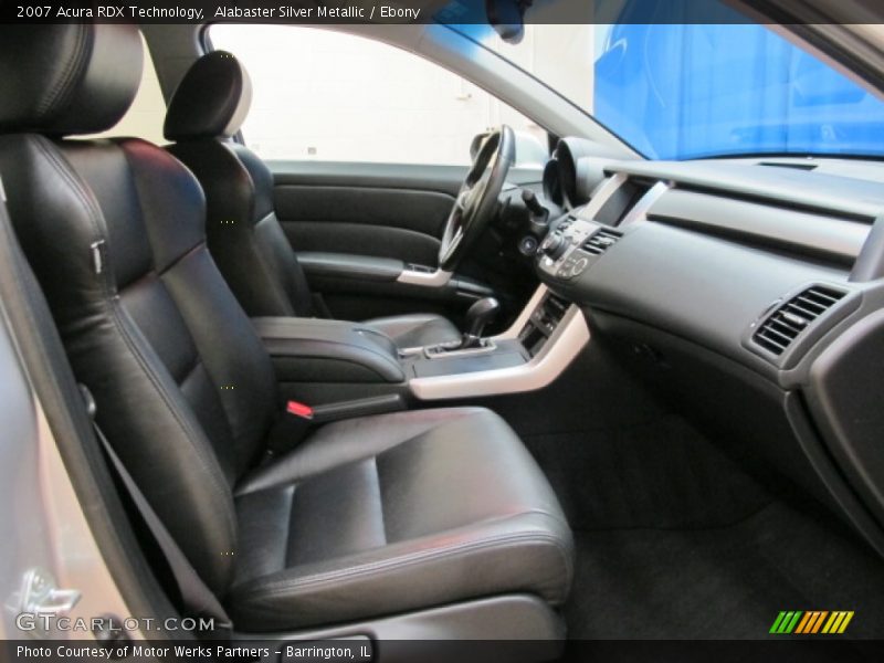 Alabaster Silver Metallic / Ebony 2007 Acura RDX Technology