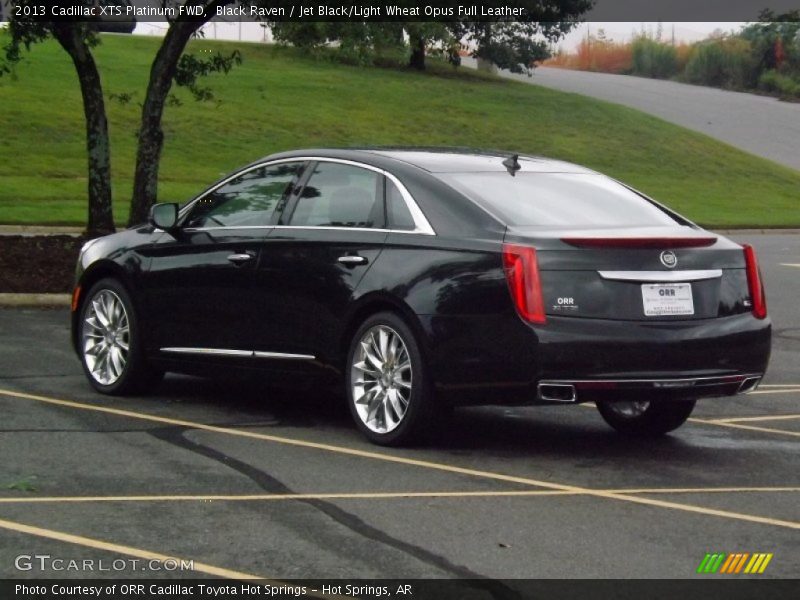 Black Raven / Jet Black/Light Wheat Opus Full Leather 2013 Cadillac XTS Platinum FWD