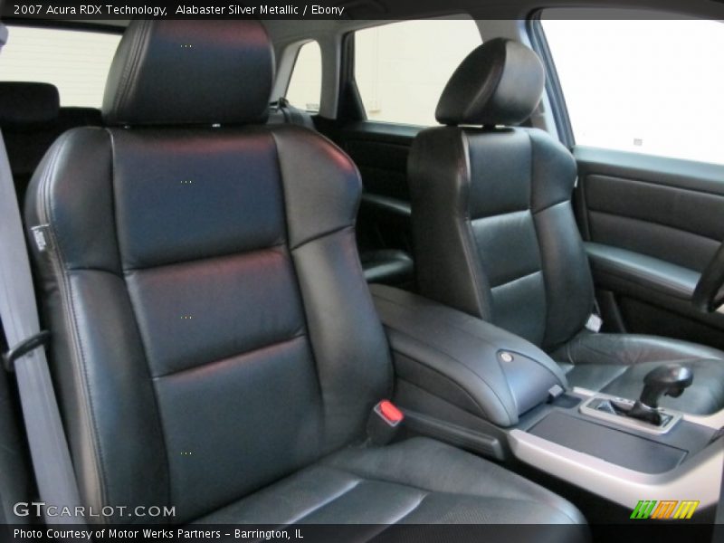 Alabaster Silver Metallic / Ebony 2007 Acura RDX Technology