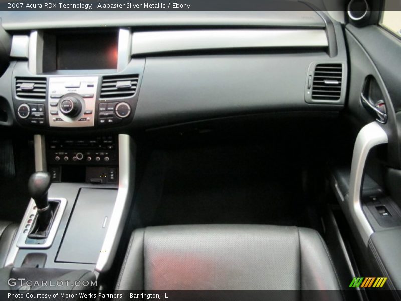 Alabaster Silver Metallic / Ebony 2007 Acura RDX Technology