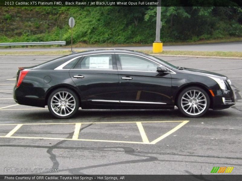 Black Raven / Jet Black/Light Wheat Opus Full Leather 2013 Cadillac XTS Platinum FWD