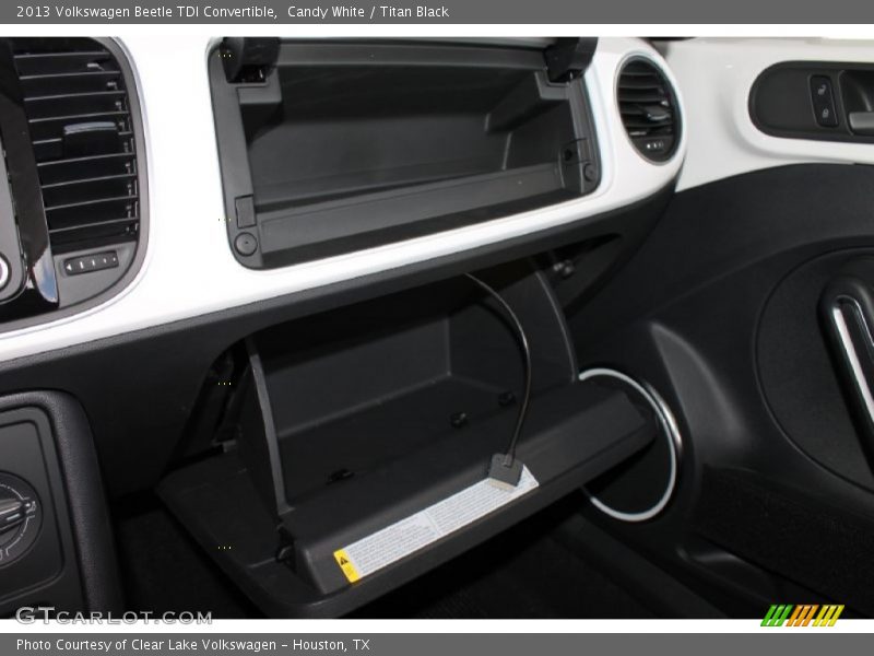 Candy White / Titan Black 2013 Volkswagen Beetle TDI Convertible