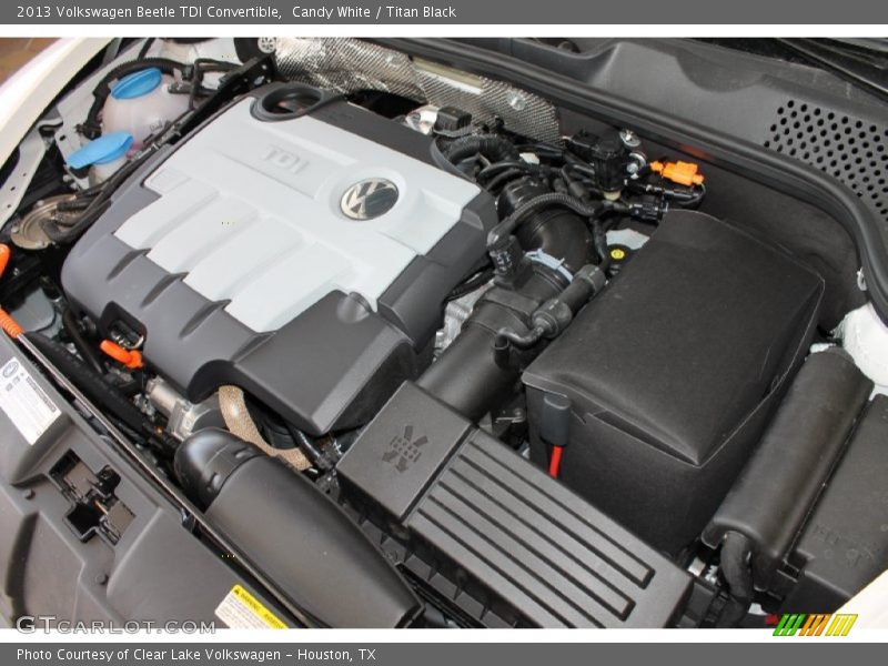 Candy White / Titan Black 2013 Volkswagen Beetle TDI Convertible