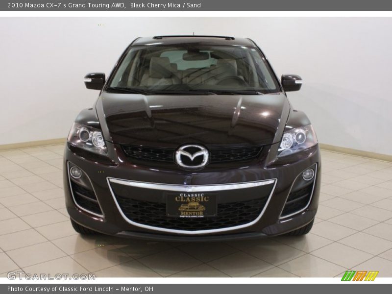 Black Cherry Mica / Sand 2010 Mazda CX-7 s Grand Touring AWD