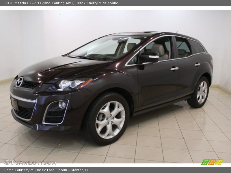 Black Cherry Mica / Sand 2010 Mazda CX-7 s Grand Touring AWD