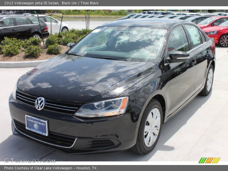Black Uni / Titan Black 2013 Volkswagen Jetta SE Sedan