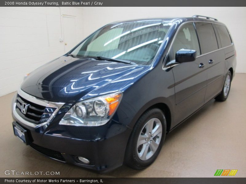 Baltic Blue Pearl / Gray 2008 Honda Odyssey Touring