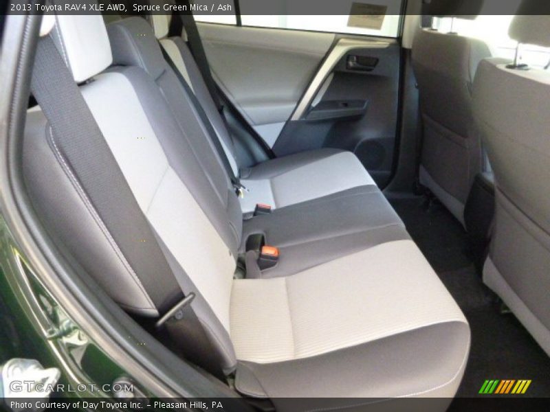 Spruce Green Mica / Ash 2013 Toyota RAV4 XLE AWD