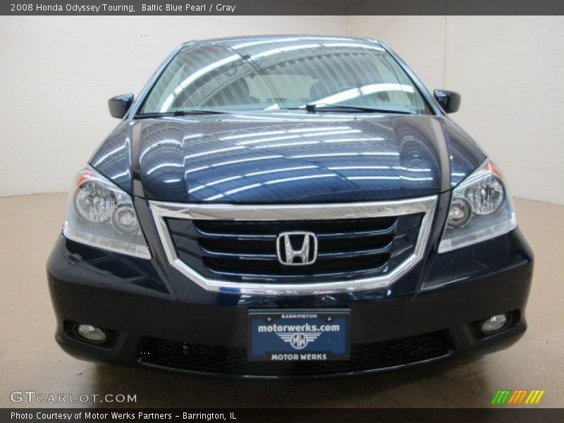 Baltic Blue Pearl / Gray 2008 Honda Odyssey Touring