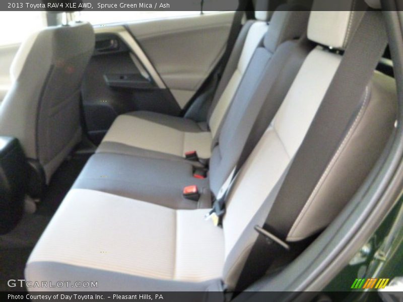 Spruce Green Mica / Ash 2013 Toyota RAV4 XLE AWD