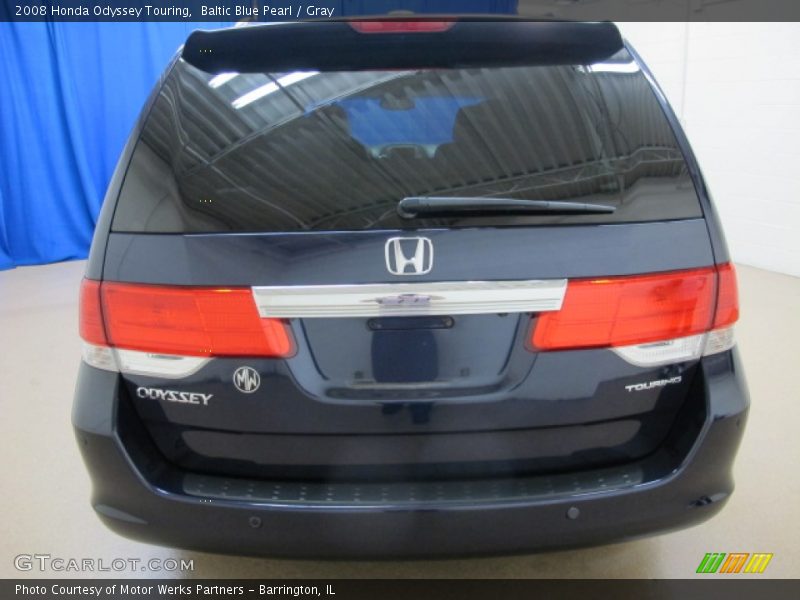 Baltic Blue Pearl / Gray 2008 Honda Odyssey Touring