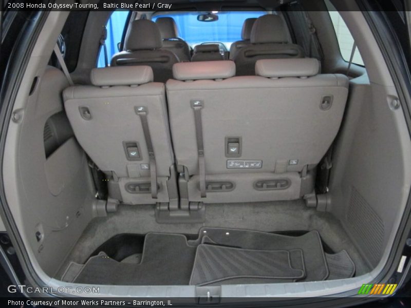 Baltic Blue Pearl / Gray 2008 Honda Odyssey Touring