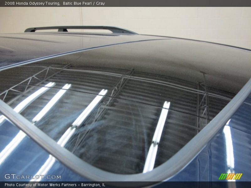 Baltic Blue Pearl / Gray 2008 Honda Odyssey Touring
