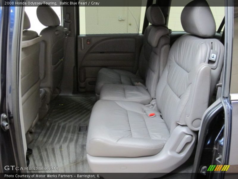 Baltic Blue Pearl / Gray 2008 Honda Odyssey Touring