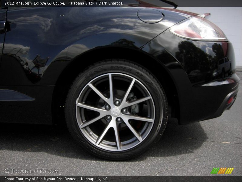 Kalapana Black / Dark Charcoal 2012 Mitsubishi Eclipse GS Coupe