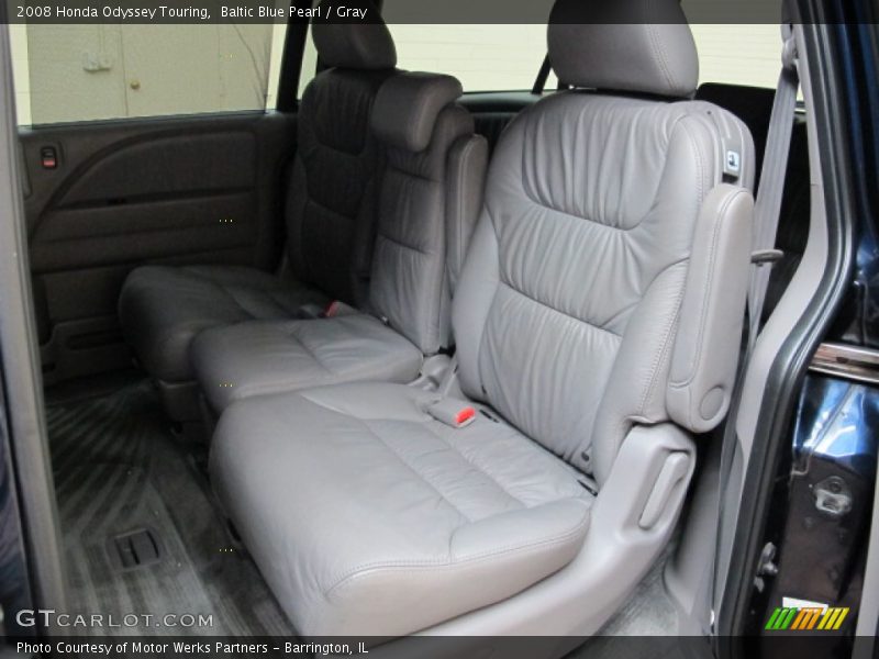 Baltic Blue Pearl / Gray 2008 Honda Odyssey Touring