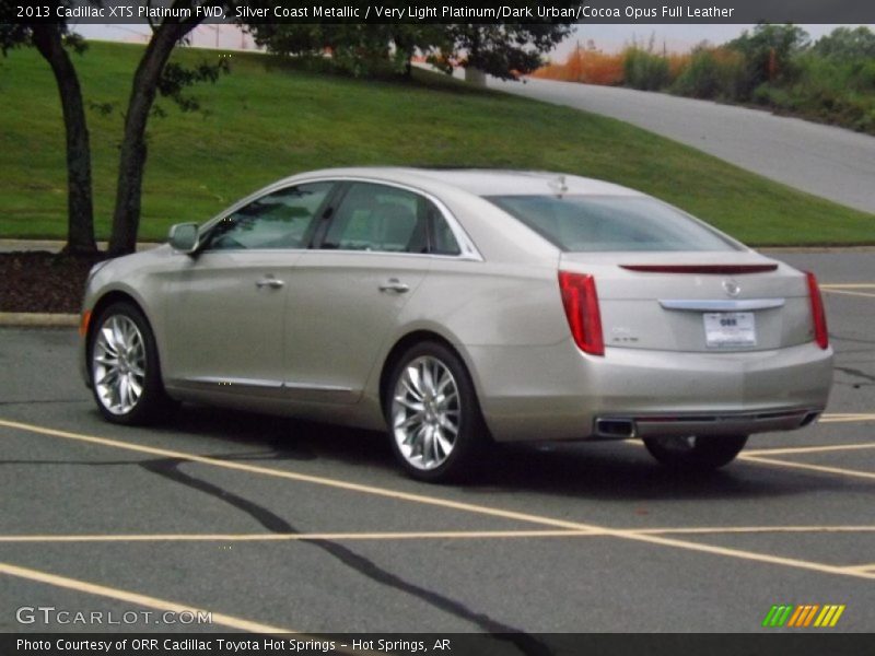 Silver Coast Metallic / Very Light Platinum/Dark Urban/Cocoa Opus Full Leather 2013 Cadillac XTS Platinum FWD