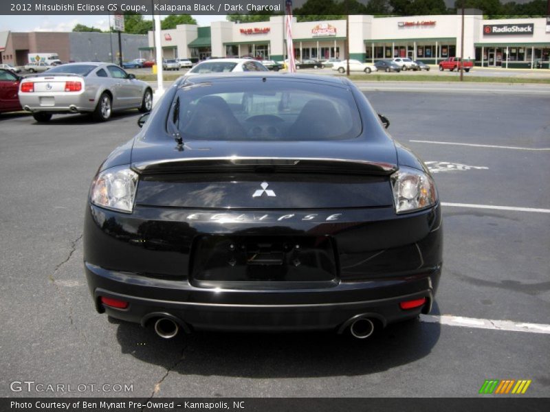 Kalapana Black / Dark Charcoal 2012 Mitsubishi Eclipse GS Coupe