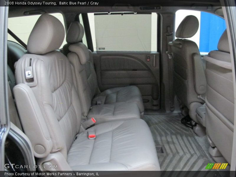 Baltic Blue Pearl / Gray 2008 Honda Odyssey Touring