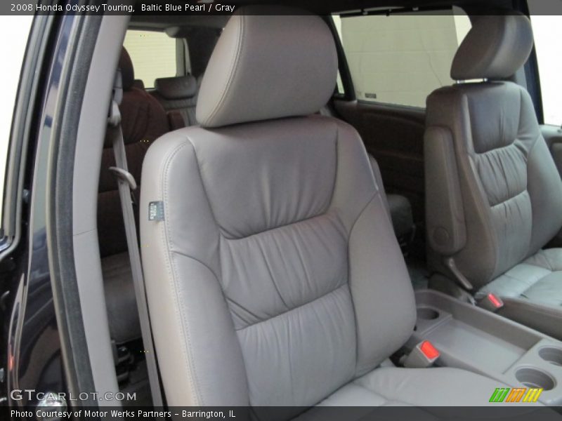 Baltic Blue Pearl / Gray 2008 Honda Odyssey Touring