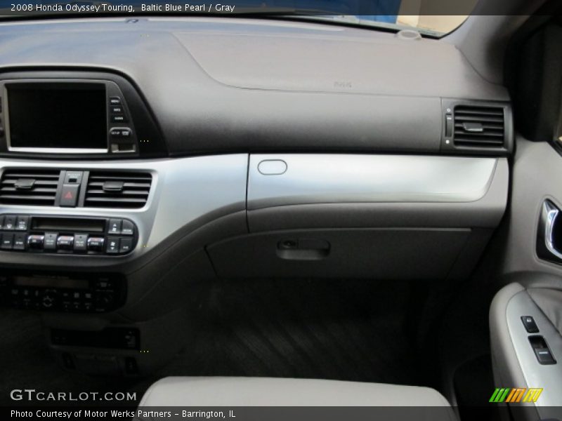 Baltic Blue Pearl / Gray 2008 Honda Odyssey Touring