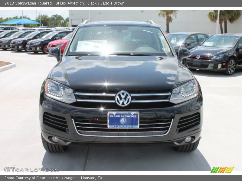 Black / Saddle Brown 2013 Volkswagen Touareg TDI Lux 4XMotion