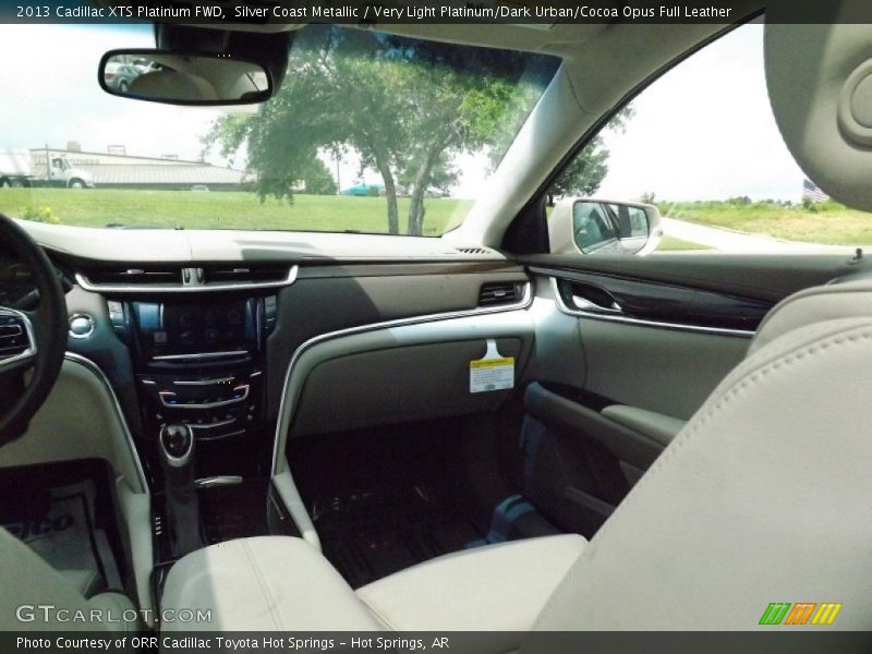 Silver Coast Metallic / Very Light Platinum/Dark Urban/Cocoa Opus Full Leather 2013 Cadillac XTS Platinum FWD