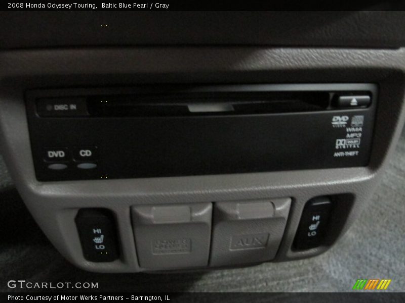 Baltic Blue Pearl / Gray 2008 Honda Odyssey Touring