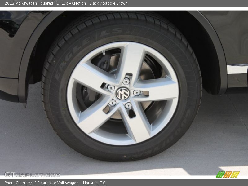 Black / Saddle Brown 2013 Volkswagen Touareg TDI Lux 4XMotion