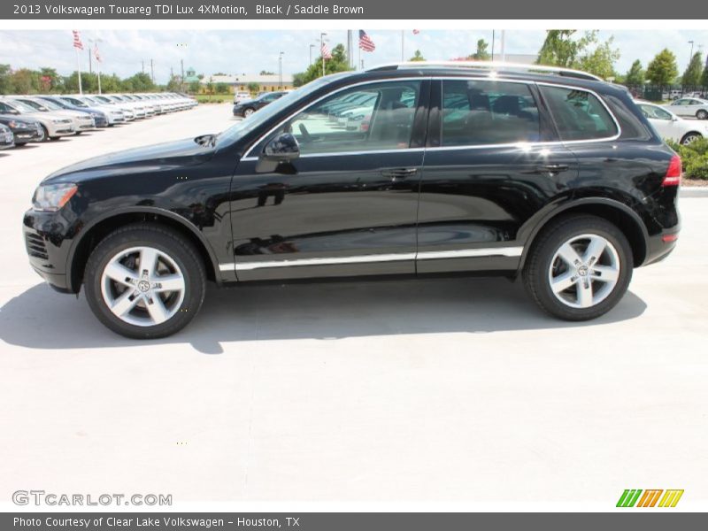 Black / Saddle Brown 2013 Volkswagen Touareg TDI Lux 4XMotion