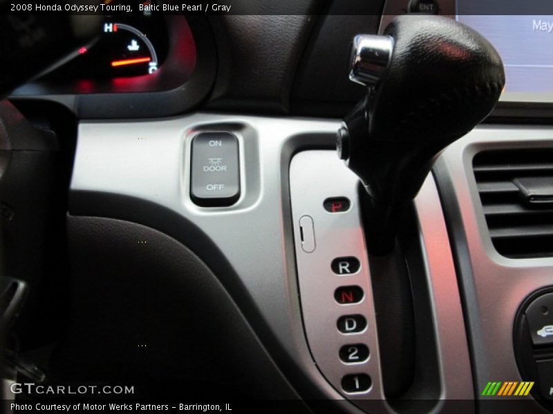 Baltic Blue Pearl / Gray 2008 Honda Odyssey Touring