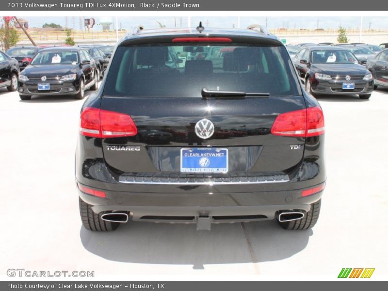 Black / Saddle Brown 2013 Volkswagen Touareg TDI Lux 4XMotion
