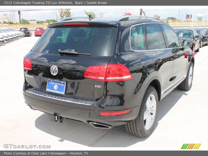Black / Saddle Brown 2013 Volkswagen Touareg TDI Lux 4XMotion