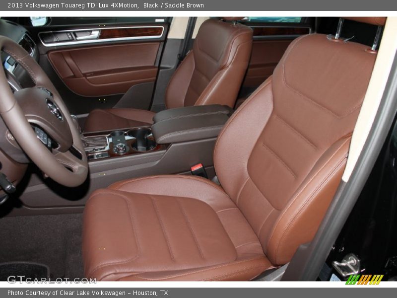 Black / Saddle Brown 2013 Volkswagen Touareg TDI Lux 4XMotion