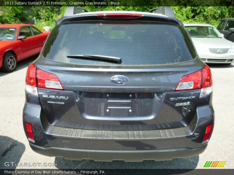 Graphite Gray Metallic / Black 2013 Subaru Outback 2.5i Premium