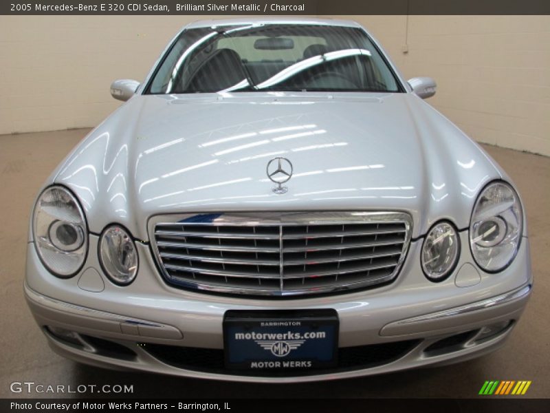 Brilliant Silver Metallic / Charcoal 2005 Mercedes-Benz E 320 CDI Sedan