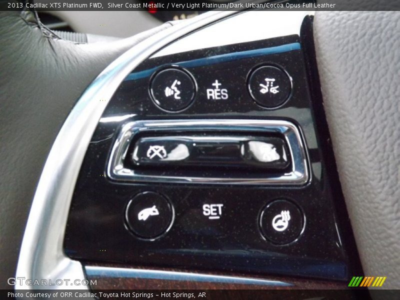 Silver Coast Metallic / Very Light Platinum/Dark Urban/Cocoa Opus Full Leather 2013 Cadillac XTS Platinum FWD